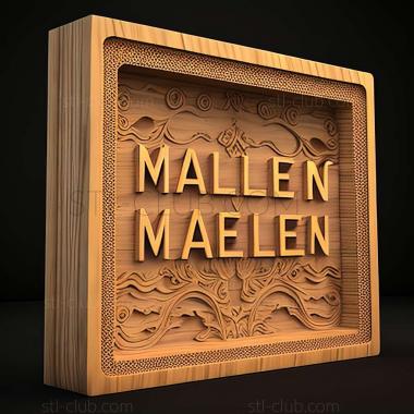 3D model McAllen Texas (STL)